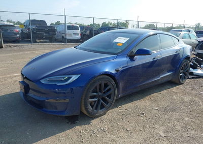 2022 Tesla Model S Dual Motor All-wheel Drive, uszkodzenie: Lewy tył, Iaai lot 45537385, zdjęcie 2 z 20