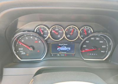 2022 Chevrolet Silverado Ltd C1500 Custom, daño Lateral, Copart lote 55193856, foto 9 de 14
