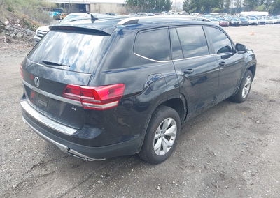 2019 Volkswagen Atlas 3.6l V6 Se W/technology, daño Lateral derecho, Iaai lote 44907917, foto 4 de 17