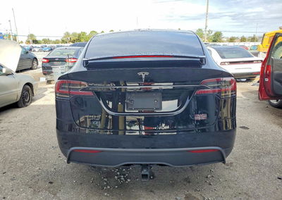 2022 Tesla Model X, Front End damage, Copart lot 54048846, photo 6 of 16