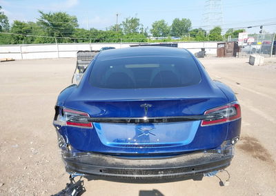 2022 Tesla Model S Dual Motor All-wheel Drive, uszkodzenie: Lewy tył, Iaai lot 45537385, zdjęcie 17 z 20