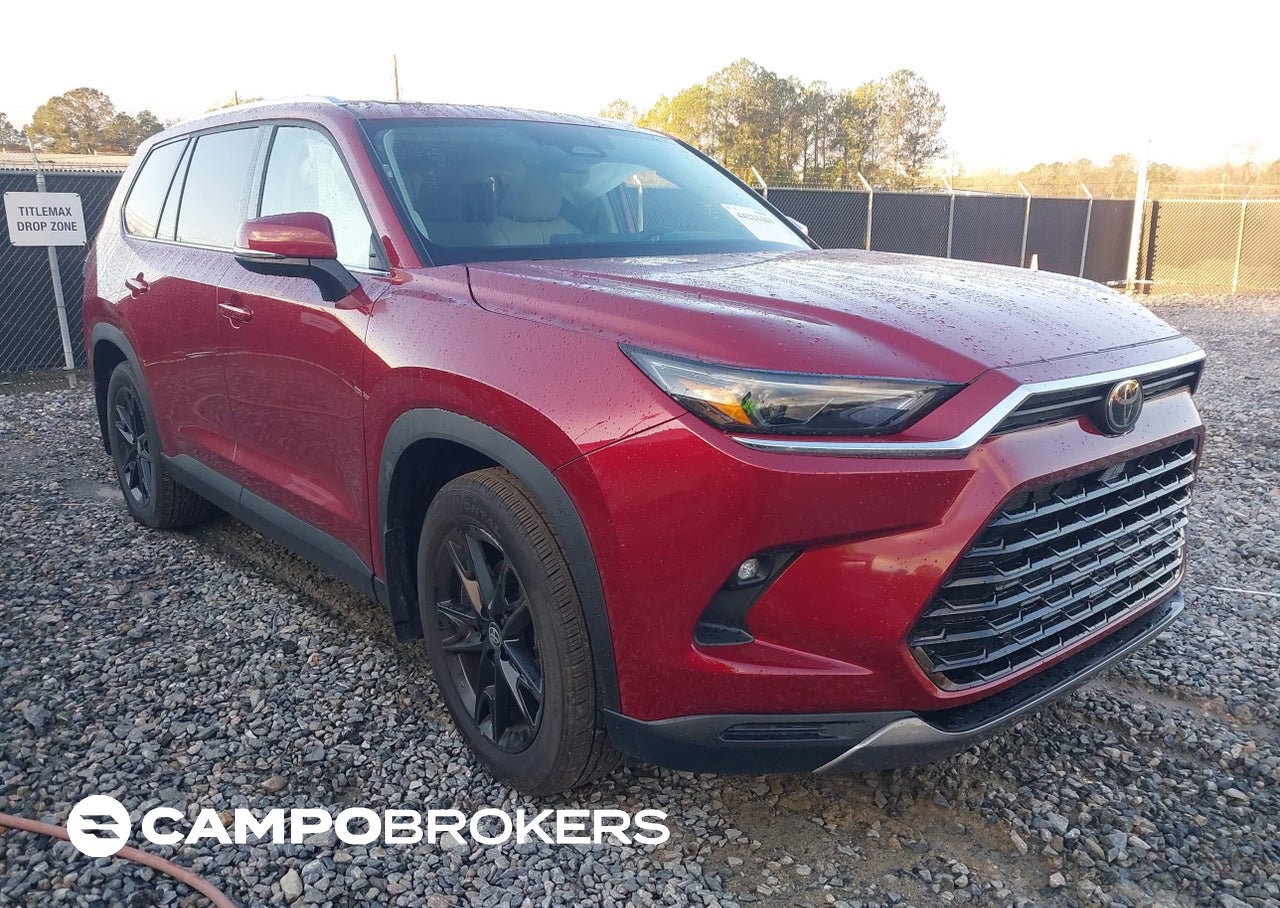 2026 Toyota Grand Highlander Limited, пошкодження: Лівий бік, Iaai лот 44221443