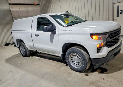2023 Chevrolet Silverado C1500, daño Abolladuras/rayones menores, Copart lote 58602056, foto 4 de 12