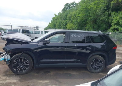 2024 Toyota Grand Highlander Hybrid Platinum Max, daño Frontal, Iaai lote 45416863, foto 14 de 16