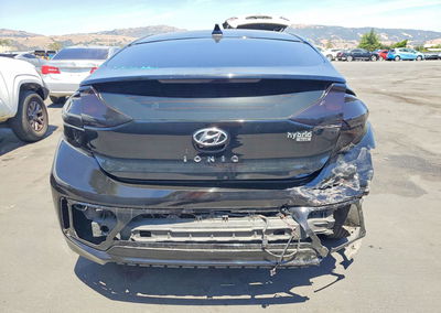 2019 Hyundai Ioniq Blue, uszkodzenie: Przód, Copart lot 55953406, zdjęcie 6 z 12