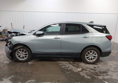 2022 Chevrolet Equinox Awd Lt, uszkodzenie: Przód, Iaai lot 45038829, zdjęcie 14 z 16