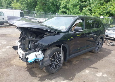 2024 Toyota Grand Highlander Hybrid Platinum Max, daño Frontal, Iaai lote 45416863, foto 2 de 16