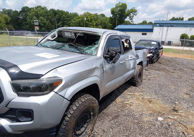 2023 Toyota Tacoma Sr, Left & Right Side damage, Iaai lot 45345561, photo 6 of 17