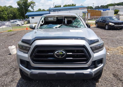2023 Toyota Tacoma Sr, Left & Right Side damage, Iaai lot 45345561, photo 13 of 17