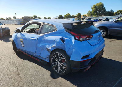 2020 Hyundai Veloster N Base, daño Frontal, Copart lote 61409976, foto 2 de 13