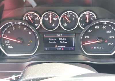 2019 Chevrolet Silverado 1500 Lt, daño Granizo, Iaai lote 45495491, foto 7 de 16