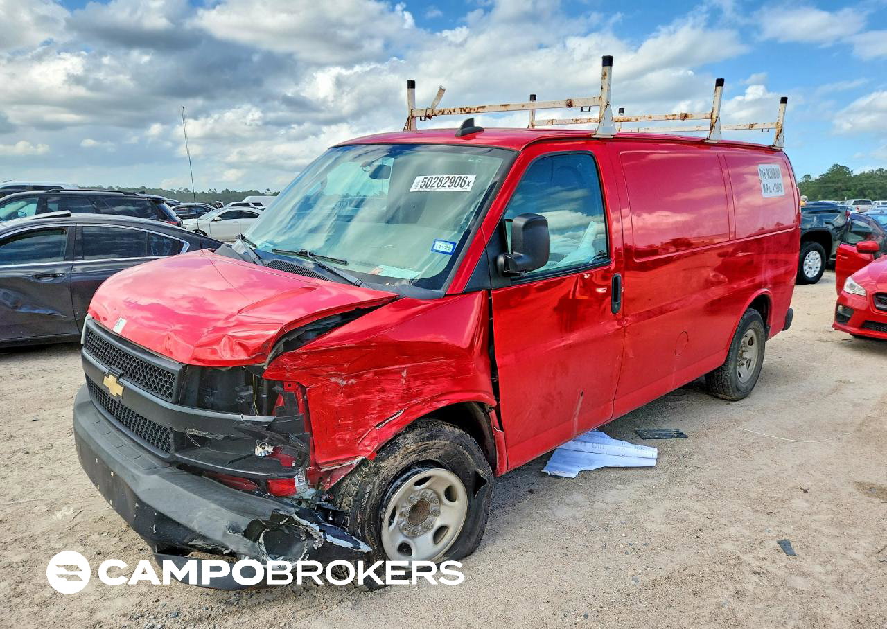 2019 Chevrolet Express G2500, uszkodzenie: Przód, Copart lot 50282906