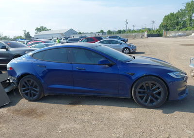 2022 Tesla Model S Dual Motor All-wheel Drive, uszkodzenie: Lewy tył, Iaai lot 45537385, zdjęcie 14 z 20