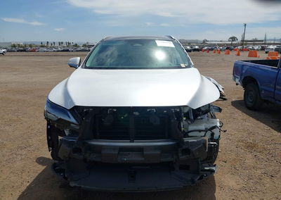 2023 Lexus Rx 350h Luxury, Left Side damage, Iaai lot 44590578, photo 13 of 18