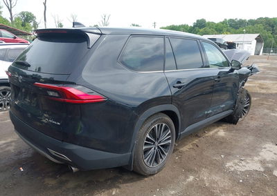 2024 Toyota Grand Highlander Hybrid Platinum Max, daño Frontal, Iaai lote 45416863, foto 4 de 16