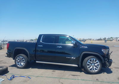 2024 Gmc Sierra 1500 4wd  Short Box Denali, daño Frontal izquierdo, Iaai lote 45394034, foto 13 de 16