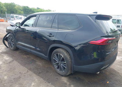2024 Toyota Grand Highlander Hybrid Platinum Max, daño Frontal, Iaai lote 45416863, foto 3 de 16