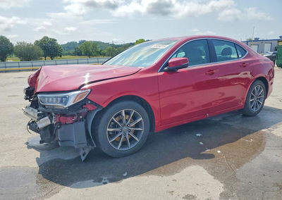 2019 Acura Tlx, daño Frontal, Copart lote 60494016