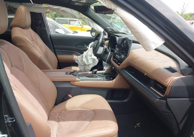 2024 Toyota Grand Highlander Hybrid Platinum Max, daño Frontal, Iaai lote 45416863, foto 5 de 16