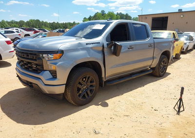 2025 Chevrolet Silverado 1500 4wd  Short Bed Custom, uszkodzenie: Left & Right Side, Iaai lot 45032873, zdjęcie 2 z 17