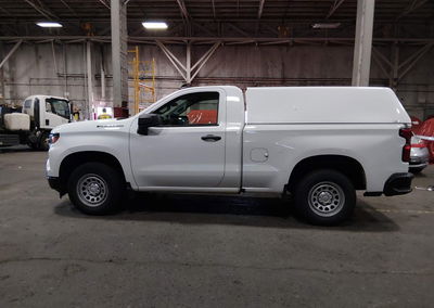 2023 Chevrolet Silverado 1500 2wd  Standard Bed Wt, daño Lateral derecho, Iaai lote 45388703, foto 15 de 17