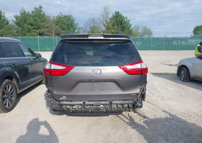 2019 Toyota Sienna Xle 8 Passenger, daño Frontal izquierdo, Iaai lote 44804596, foto 17 de 17
