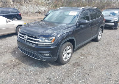 2019 Volkswagen Atlas 3.6l V6 Se W/technology, daño Lateral derecho, Iaai lote 44907917, foto 2 de 17