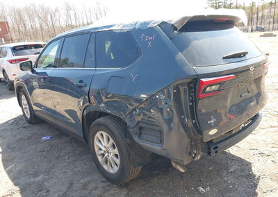 2024 Toyota Grand Highlander Xle, пошкодження: Дах, Iaai лот 44843186, фото 3 з 16