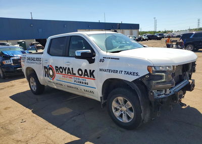 2021 Chevrolet Silverado K1500 Lt, daño Trasero, Copart lote 58370466, foto 4 de 12
