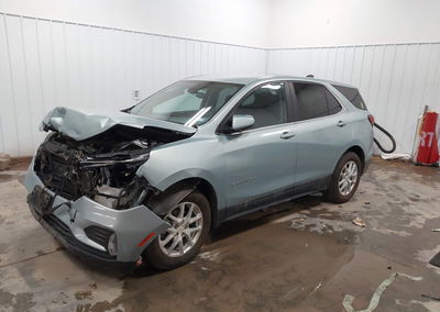 2022 Chevrolet Equinox Awd Lt, uszkodzenie: Przód, Iaai lot 45038829, zdjęcie 2 z 16