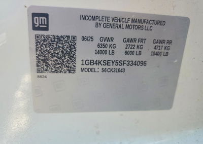 2025 Chevrolet Silverado K3500, uszkodzenie: Przód, Copart lot 61433386, zdjęcie 12 z 12
