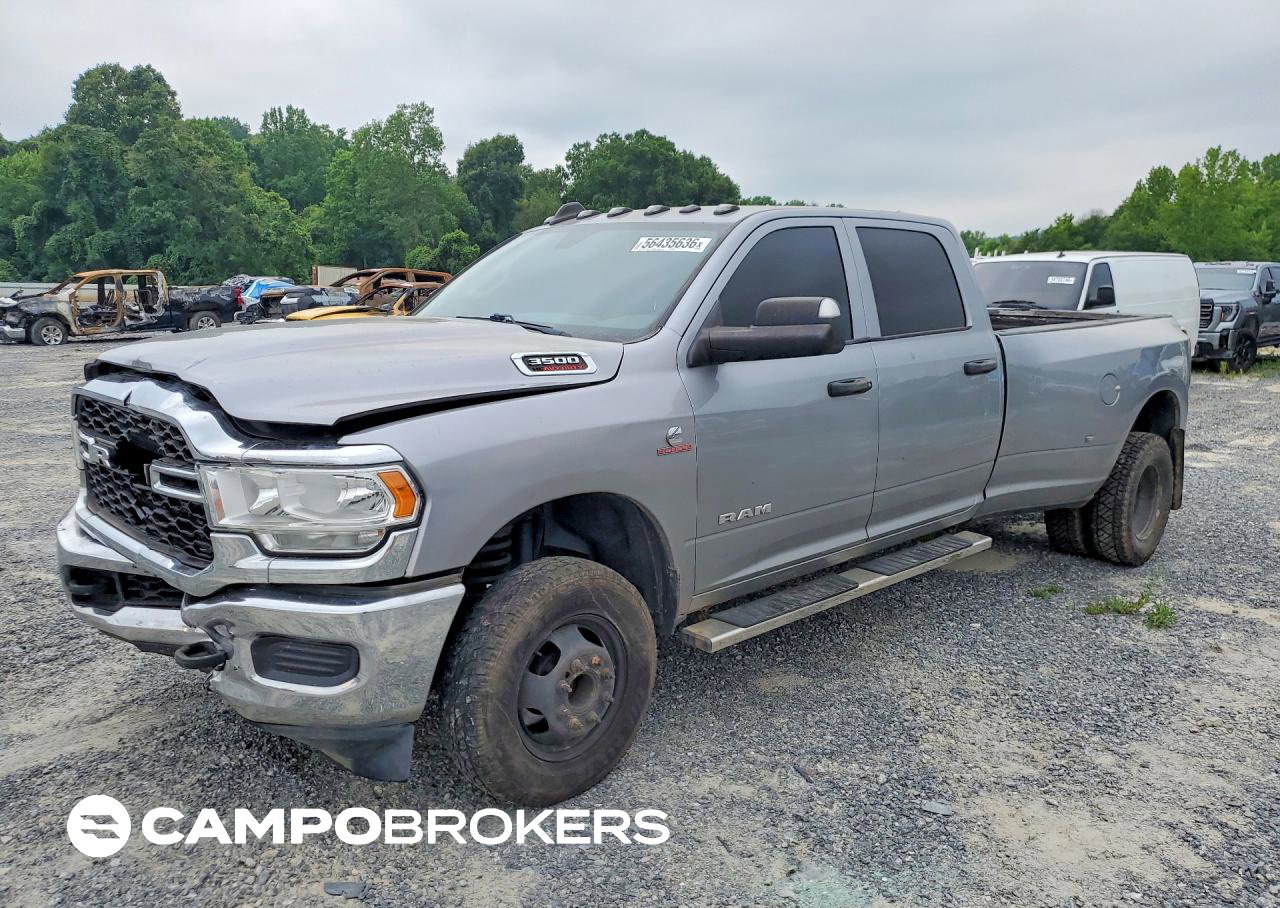 2020 Ram 3500 Tradesman, uszkodzenie: Przód, Copart lot 56435636