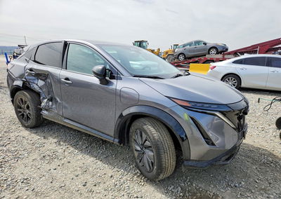 2025 Nissan Ariya Engage, daño Lateral, Copart lote 55935066, foto 4 de 15