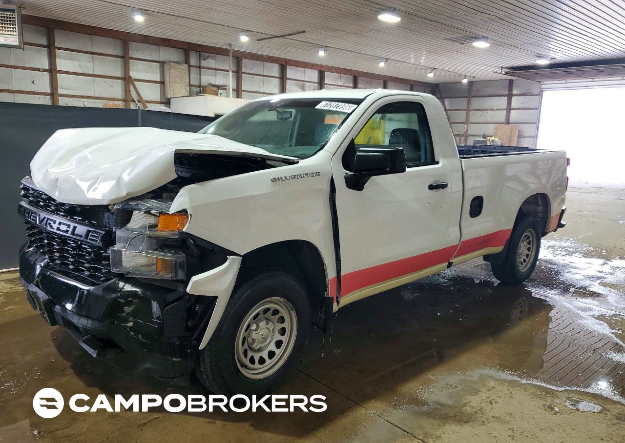 2019 Chevrolet Silverado C1500, uszkodzenie: Przód, Copart lot 61287996