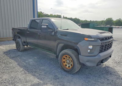 2022 Chevrolet Silverado K2500 Custom, пошкодження: Передня частина, Copart лот 78490675, фото 4 з 12
