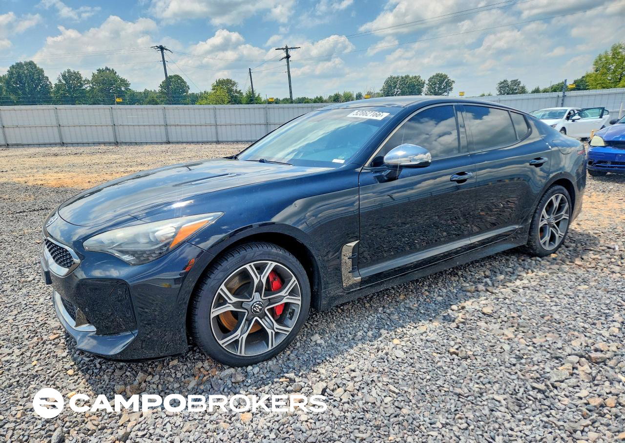 2019 Kia Stinger Gt, daño Granizo, Copart lote 52862166