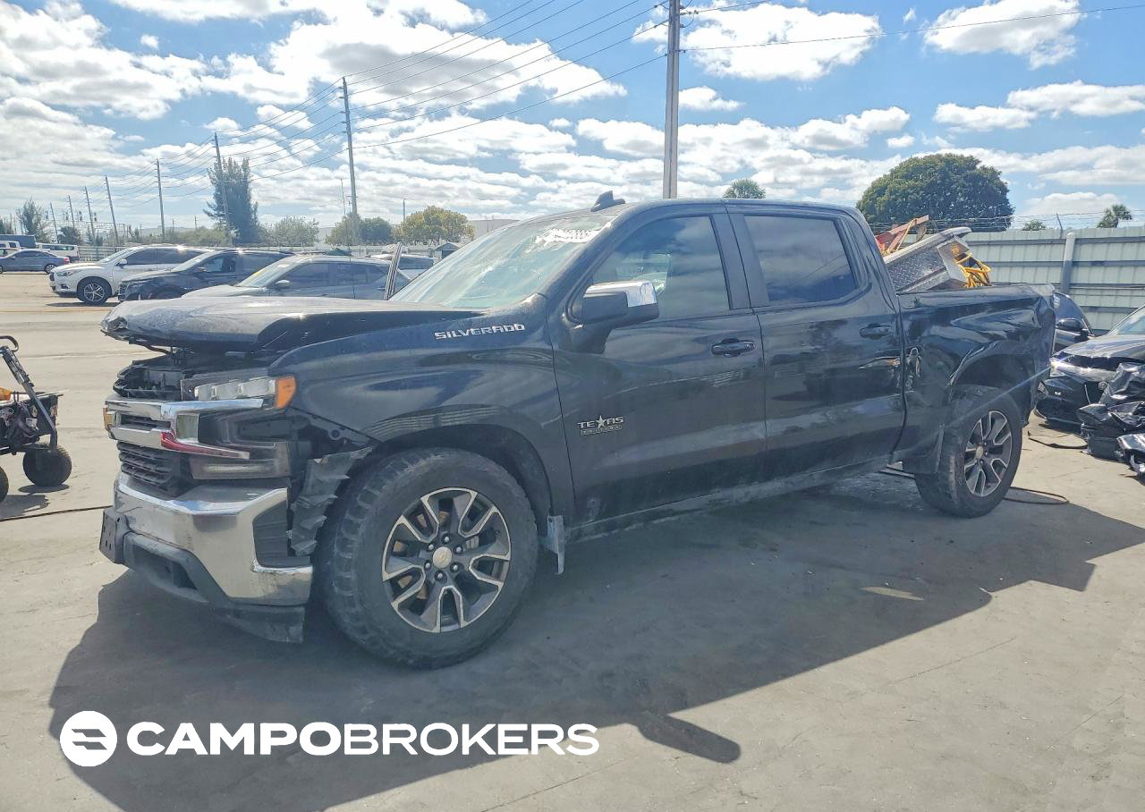 2021 Chevrolet Silverado C1500 Lt, uszkodzenie: Przód, Copart lot 78213885