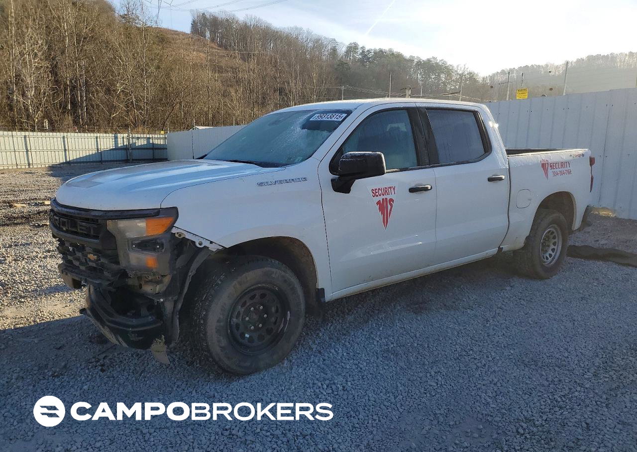 2022 Chevrolet Silverado K1500, uszkodzenie: Przód, Copart lot 99313815