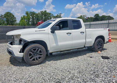 2020 Chevrolet Silverado K1500 Custom, daño Frontal, Copart lote 60058586