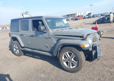 2019 Jeep Wrangler Unlimited Sahara 4x4, пошкодження: Normal Wear & Tear, Iaai лот 45640901