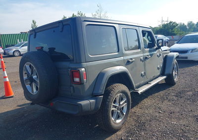 2019 Jeep Wrangler Unlimited Sahara 4x4, пошкодження: Normal Wear & Tear, Iaai лот 45640901, фото 4 з 16