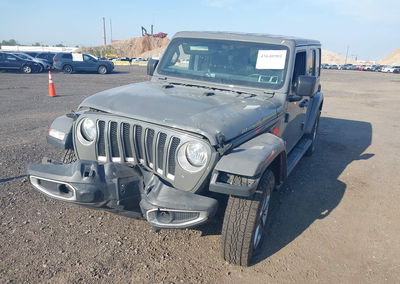 2019 Jeep Wrangler Unlimited Sahara 4x4, пошкодження: Normal Wear & Tear, Iaai лот 45640901, фото 6 з 16