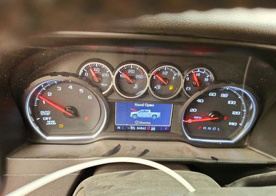 2021 Chevrolet Silverado K1500 Lt, daño Frontal, Copart lote 60609806, foto 9 de 12