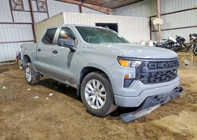 2025 Chevrolet Silverado C1500 Custom, пошкодження: Бік, Copart лот 60864396, фото 4 з 12