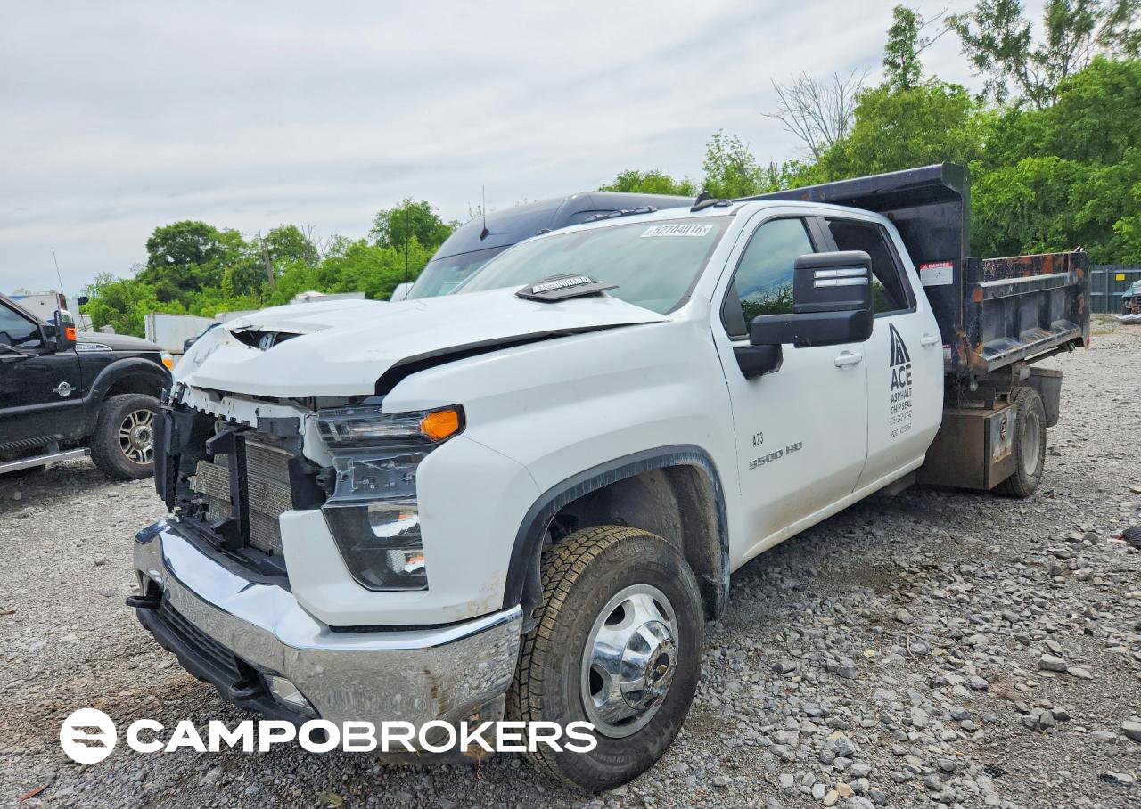 2023 Chevrolet Chev Silverado, uszkodzenie: Bok, Copart lot 52704016