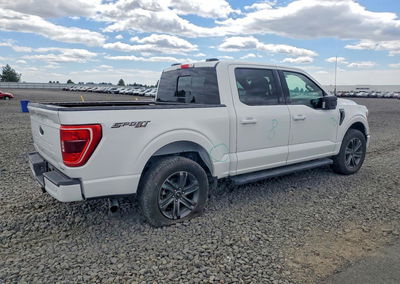 2021 Ford F150 Supercrew, Front End damage, Copart lot 59000916, photo 3 of 12