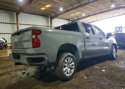 2025 Chevrolet Silverado C1500 Custom, пошкодження: Бік, Copart лот 60864396, фото 3 з 12