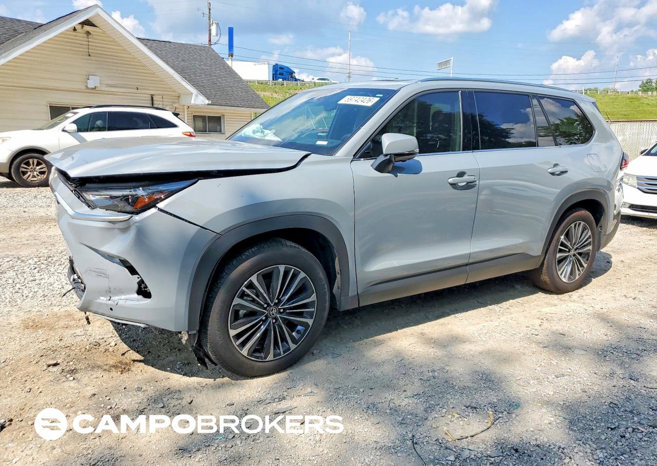 2025 Toyota Highlander Sport, пошкодження: Передня частина, Copart лот 59742426