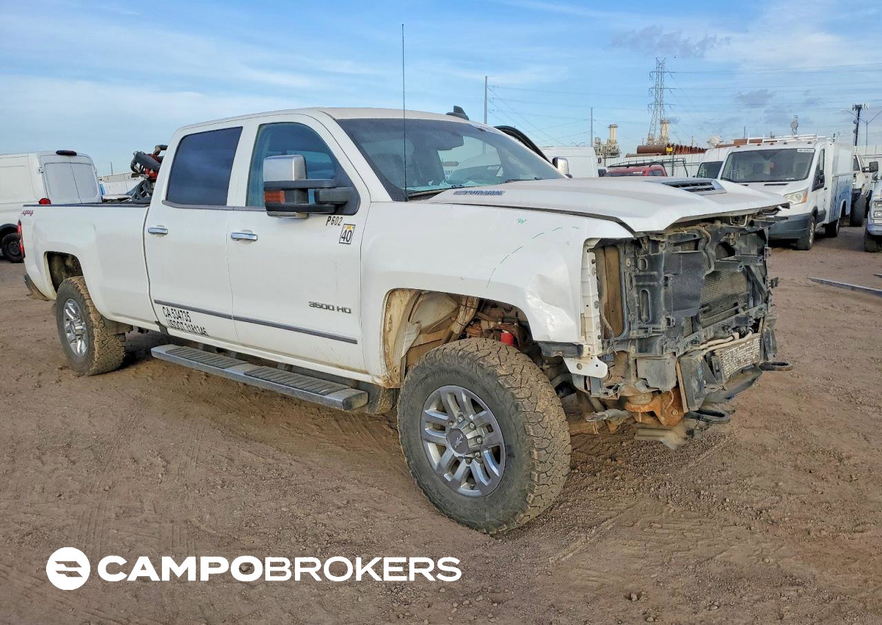 2019 Chevrolet Silverado K3500 Ltz, uszkodzenie: Przód, Copart lot 75198625