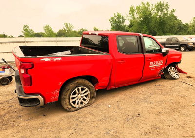 2021 Chevrolet Silverado K1500 Lt, daño Frontal, Copart lote 60609806, foto 3 de 12